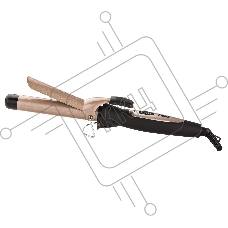 Щипцы для завивки волос BBK BST2501 черный/шампань, 25 мм, 200 °C, 1 режим