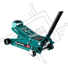 Домкрат Kraftool KRAFT-LIFT 3т 130-485мм подкатной домкрат с быстрым подъемом для СТО