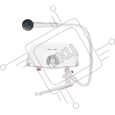 Водонагреватель проточный Royal Thermo SmartFix TS (5,5 kW) - кран+душ