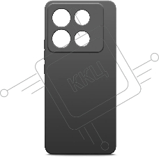 Чехол (клип-кейс) BoraSCO для Infinix Note 40 Silicone Case черный (73182)