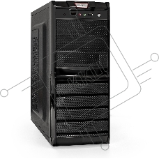 Компьютерный корпус ExeGate EX278400RUS Miditower ExeGate XP-329S Black, ATX, (XP600, Black,120мм), 2*USB, Audio
