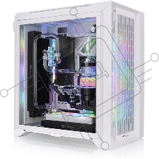 Компьютерный корпус Thermaltake CTE C700 TG ARGb белый без БП ATX 3x140mm 2xUSB3.0 audio bott PSU