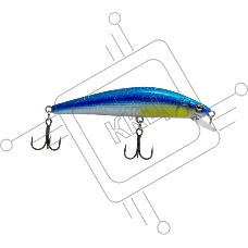 Воблер SAN-MINNOW BARABUS 90F (Holography) PF0551-7002 - 735