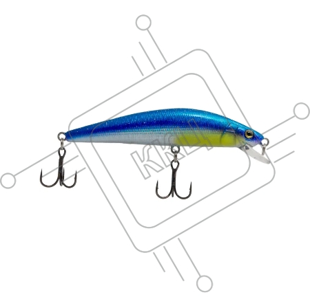 Воблер SAN-MINNOW BARABUS 90F (Holography) PF0551-7002 - 735