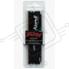 Оперативная память Kingston Fury Beast, DDR5, 8GB (1x8GB), 5600MHz, CL36, с радиатором, черный