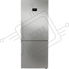 Холодильник Bosch KGP76AIC0N нержавеющая сталь, двухкамерный, 357/169л, морозилка снизу, No Frost