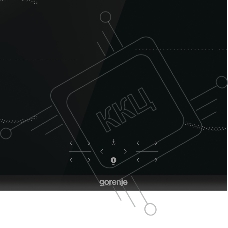 Индукционная варочная поверхность Gorenje GI6401BC, 4 конфорки, стеклокерамика, 7200 Вт