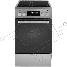 Плита электрическая Maunfeld MEC511CS09TD серебристый, конфорок 4 шт, духовка 59 л, 50 см x 85 см x 60 см