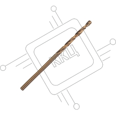 Сверло PATRIOT EXPERT по металлу, Р6М5К5, 2,0 мм, 2шт в блистере