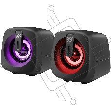 Компьютерная акустика DEFENDER (65961) J1 6Вт, подсветка, питание от USB