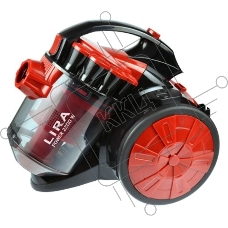 Пылесос LIRA LR 1004 оранжевый/черный, 350/2200 Вт, уборка сухая, пылесборник контейнер 2 л
