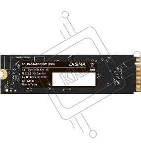Накопитель SSD Digma PCIe 4.0 x4 1TB DGSM4001TP21T Meta P21 M.2 2280