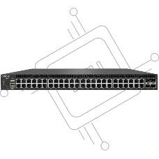 Управляемый (L3) гигабитный коммутатор OSNOVO, 48 *10/100/1000Base-T,  4*10G SFP+ Uplink