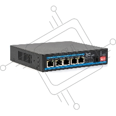 Коммутатор бесперебойный SKAT PoE-5E-1S UPS POE  120Вт порты: 5-Ethernet 1-Uplink