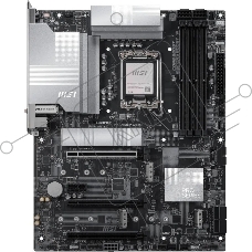 Материнская плата MSI PRO Z890-P WIFI6E, LGA1851, Intel Z890, 4xDDR5, 4xSATA, 4xM.2, 1xPCIe 5.0 x16, 2xPCIe 4.0 x4, 1xPCIe 4.0 x1, 1xHDMI, 1xDisplayPort, 1x 5Gb LAN, 8xUSB (4xUSB 2.0, 2xUSB 5Gbps, 1xUSB 10Gbps Type-A, 1xUSB 10Gbps Type-C), 3x3.5 мм, 7.1, ATX