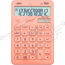 Калькулятор настольный Deli Touch EM01541 красный 12-разр.
