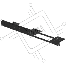 Рековый адаптер 1U INTREND [ITZRA-1-B]