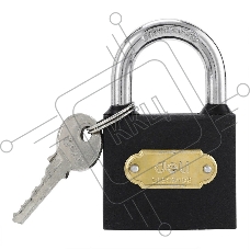 Замок навесной Deli DL508903 стальной, 50мм