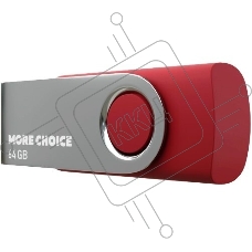 Флешка USB More Choice MF64-4 USB 64 Gb 2.0 красный
