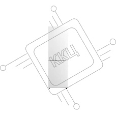Холодильник General Electronics GE-IC401w белый двухкамерный 256/104л морозилка снизу, No Frost