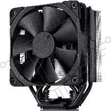 Кулер для процессора Noctua NH-U12S chromax черный, 120 мм, медь, 1500 об/мин, 22.4 дБ, 4 pin PWM, высота 158 мм