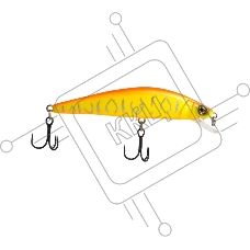 Воблер SAN-MINNOW BARABUS 90F PF0551-6998 - 732