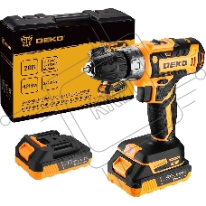 Дрель-шуруповерт Deko DKCD20FU-Li 063-4149, Аккумуляторная, 20В, Кейс
