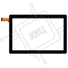 Сенсорное стекло (тачскрин) TurboPad kids 10.1 (2021), черное