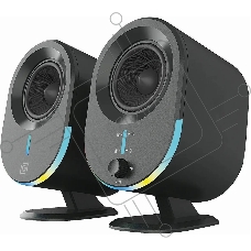 Колонки Оклик OK-303A 2.0 черный 20Вт BT