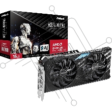 Видеокарта Asrock PCI-E 4.0 RX7600XT CL 16GO AMD Radeon RX 7600XT 16Gb 128bit GDDR6 2470/18000 HDMIx1 DPx3 HDCP Ret