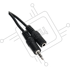 Кабель удлинительный VCOM 3.5 Jack (M) - 3.5 Jack (F), стерео, аудио, 1.8м