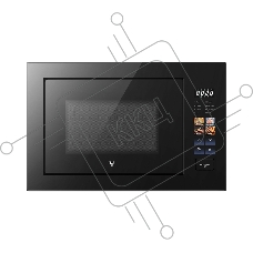 Микроволновая печь встраиваемая Viomi VBMO01 черный, 25 л, 850 Вт, переключатели - сенсор