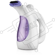 Отпариватель Centek CT-2380 белый/фиолетовый, 800 Вт, 15 г/мин, 330 мл