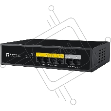 Коммутатор Netis ST106PDI-2-43, 4×100 Мбит/с PoE + 2×100 Мбит/с Uplink, неуправляемый