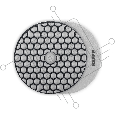 Круг ЗУБР 100мм BUFF алмазный гибкий шлифовальный круг (Черепашка) для сухого шлифования