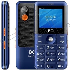 Мобильный телефон BQ 2006 Comfort синий/черный