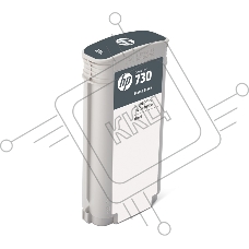 Картридж струйный HP 730 черный матовый для HP DesignJet T1700, 130 мл
