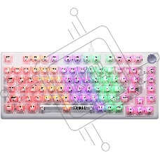Механическая клавиатура Defender Icebone GK-354 RU,прозрач,81кн+FN,радуж,1.5м_1