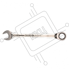 Ключ комбинированный трещоточный Matrix 14814 22 мм, CrV зеркальный хром