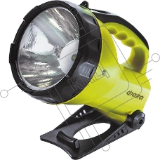 Фонарь JazzWay светодиодный аккумуляторный AccuF6-L3W-gn зеленый