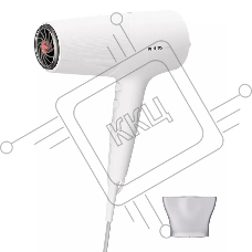 Фен Philips BHD500/00 2100Вт, белый
