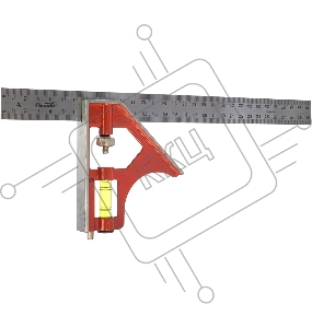 Угольник, 300 мм, металлический, комбинированный// Sparta