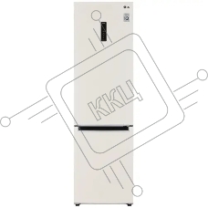 Холодильник LG GC-B509MEWM бежевый двухкамерный 277/107л морозилка снизу