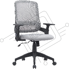 Кресло компьютерное Cactus CS-MC313-BKGY черный/серый, сетка/ткань