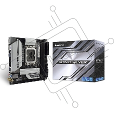 Материнская плата Biostar B760T-Silver, LGA1700, Intel B760, 2xDDR5, 4xSATA, 2xM.2, 1xPCIe 5.0 x16, 1xDP, 1xHDMI, 1x2.5Gb LAN, 3xUSB-A 10Gbps, 2xUSB-A 2.0, 1xUSB-C 10Gbps, 3x3.5 мм, 7.1, Mini-ITX