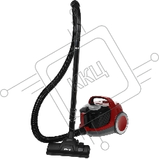 Пылесос Gorenje VC1901GACRCY черный/красный, 280/1900 Вт, уборка сухая, пылесборник контейнер 2.2 л