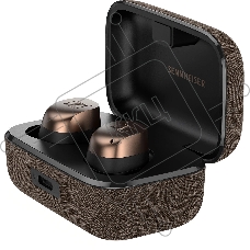 Гарнитура внутриканальные Sennheiser Momentum True Wireless 4 черный/медный беспроводные bluetooth в ушной раковине (700367 MTW4 BLACK COPPER)