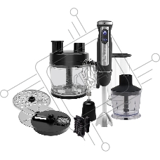 Блендер погружной Polaris PHB 1589AL CUBE черный, 1500 Вт, 30 скоростей, турбо