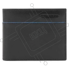 Кошелек мужской Piquadro Blue Square Revamp PU4188B2VR/N, натур.кожа, черный