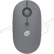 Мышь беспроводная Oklick 409MW графитовый, 1600 dpi, радиоканал, Bluetooth, USB, кнопки - 4